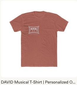 Official David the Musical T-shirt